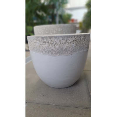Vaso Vietnamita Branco 28x25